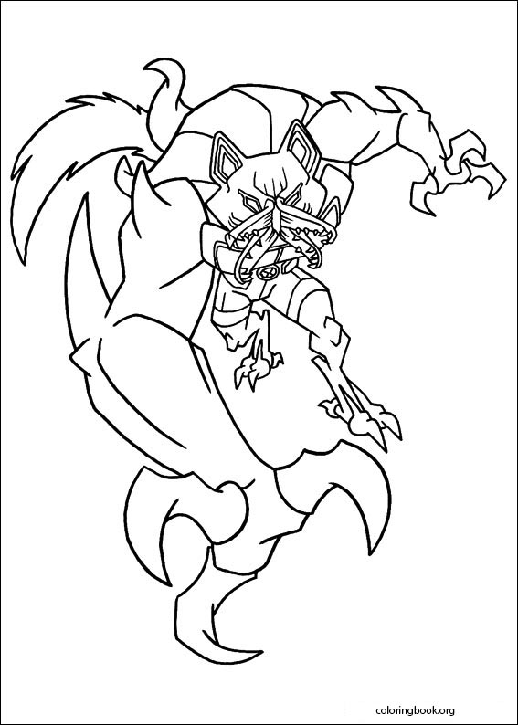 Ben 10 coloring page (030)