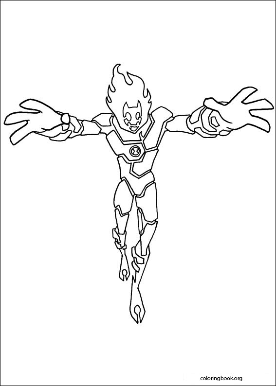 Ben 10 coloring page (031)