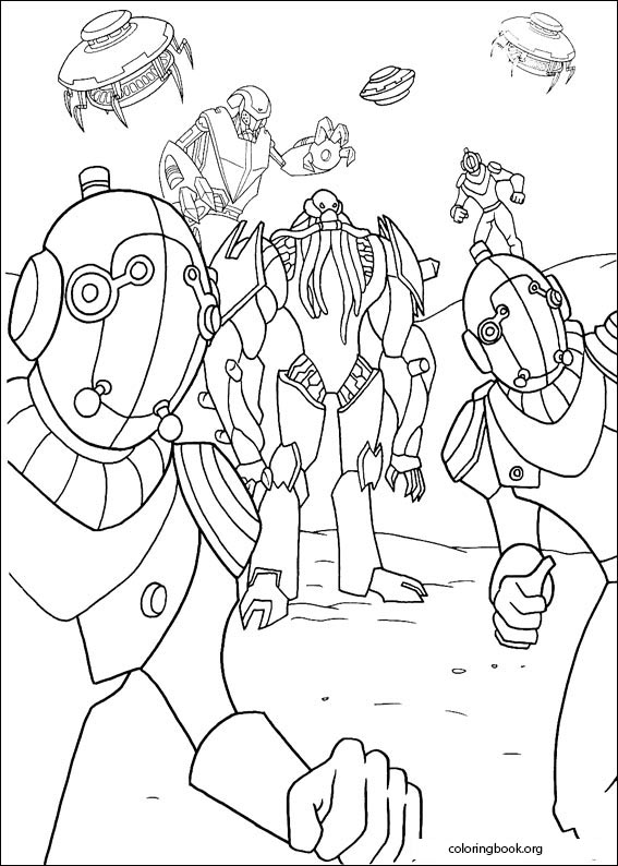 Ben 10 coloring page (035)
