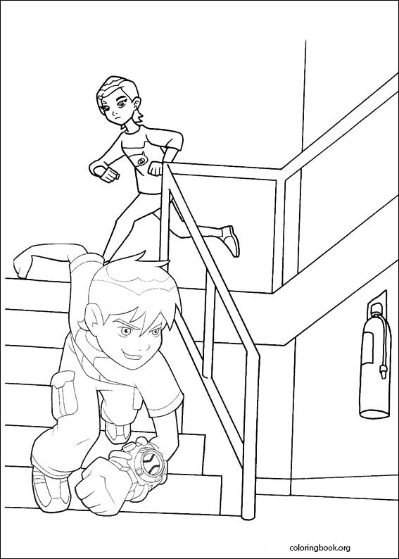 Ben 10 coloring page (044)