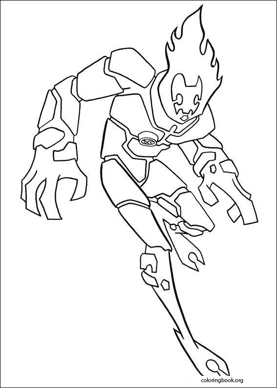 Ben 10 coloring page (046)