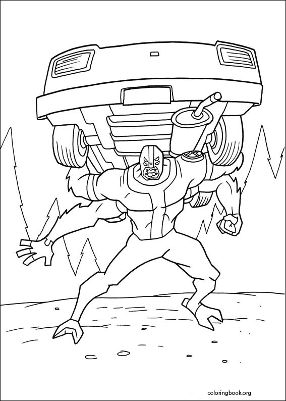 Ben 10 coloring page (054)