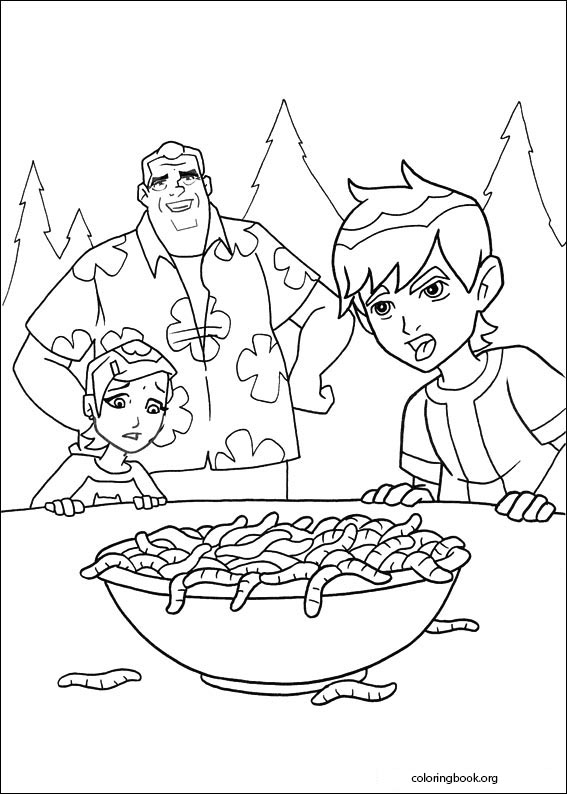 Ben 10 coloring page (056)