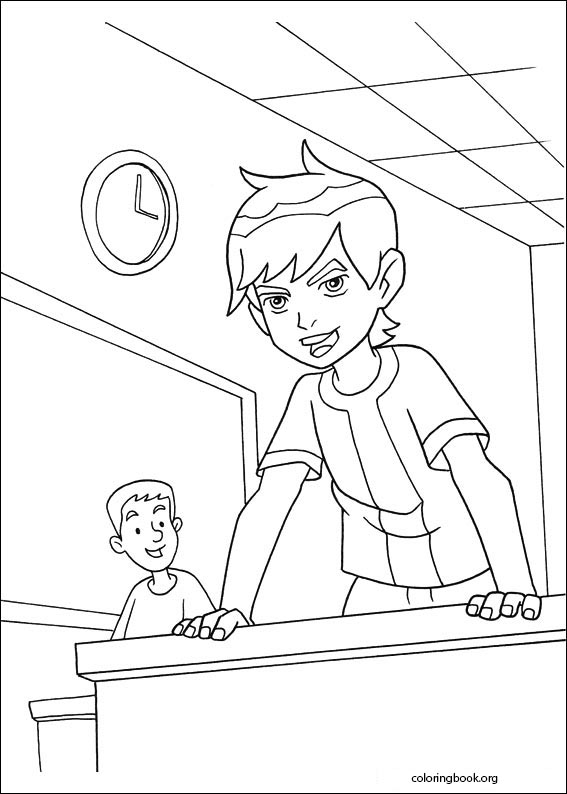 Ben 10 coloring page (059)