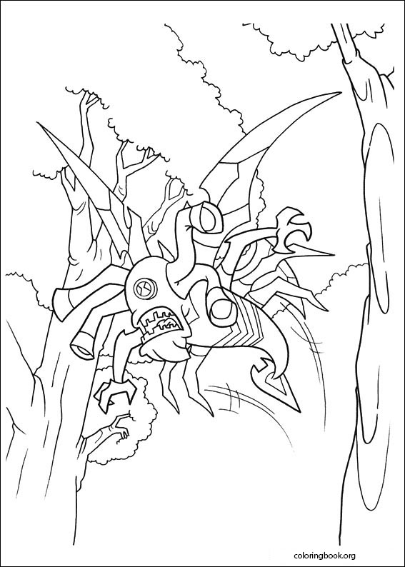 Ben 10 coloring page (060)