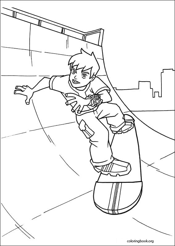 Ben 10 coloring page (062)