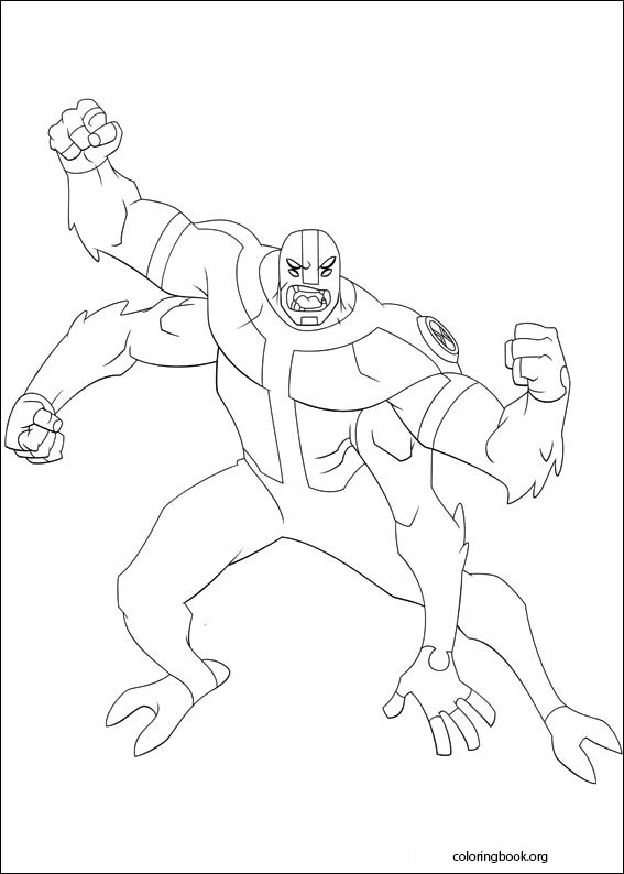 Ben 10 coloring page (063)