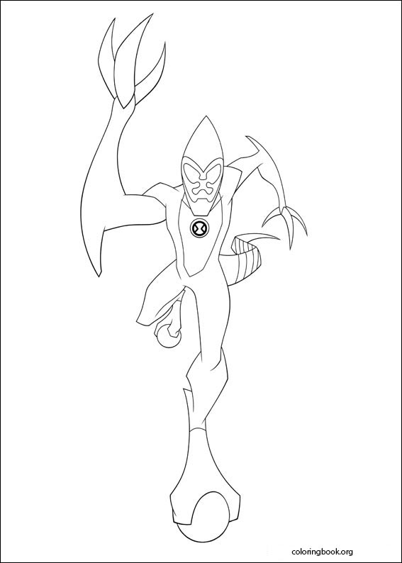 Ben 10 coloring page (064)