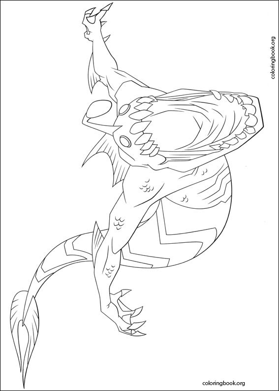 Ben 10 coloring page (067)