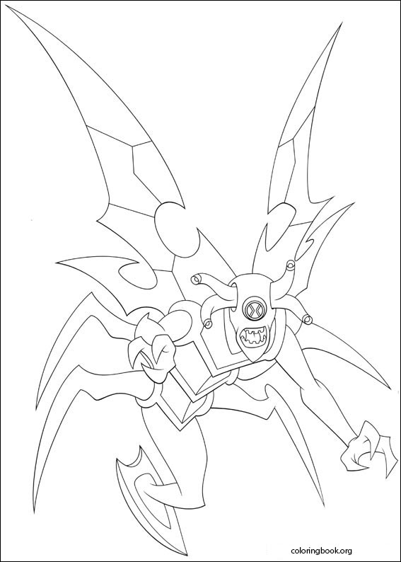 Ben 10 coloring page (068)