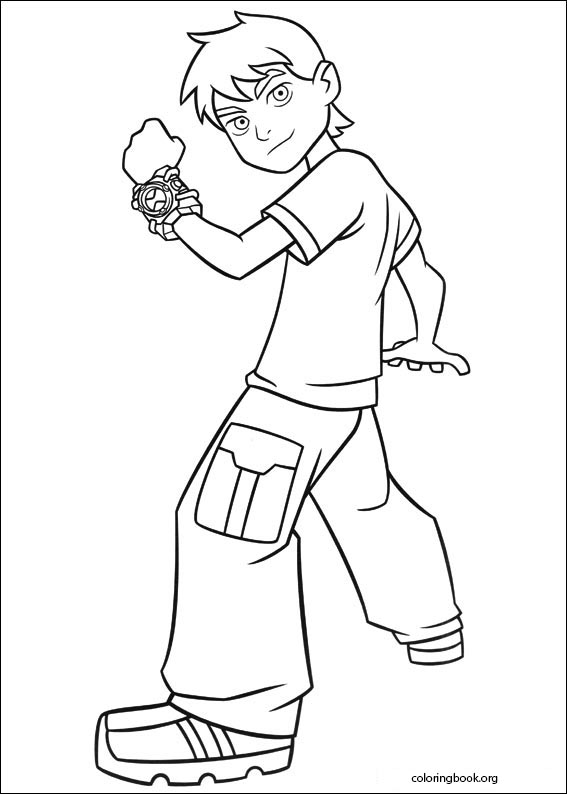 Ben 10 coloring page (070)