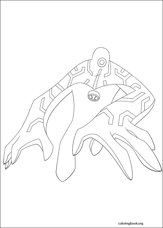 Ben 10 coloring page (071)
