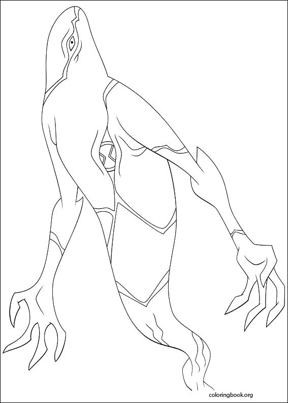 Ben 10 coloring page (072)