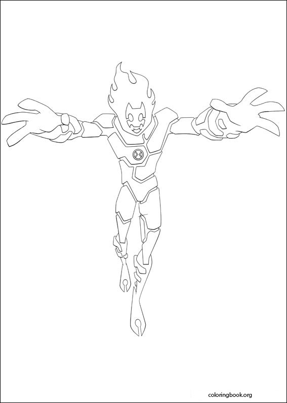 Ben 10 coloring page (075)