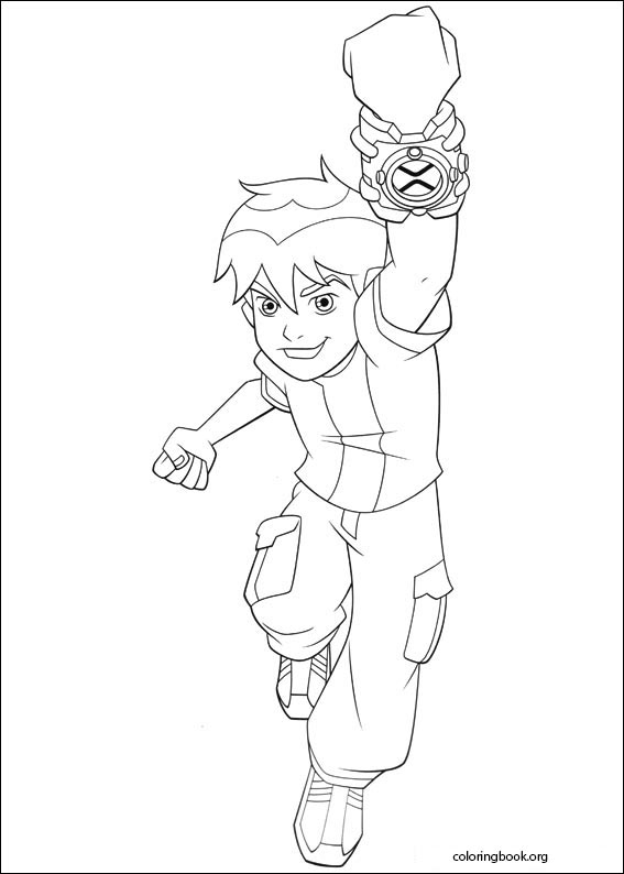 Ben 10 coloring page (076)