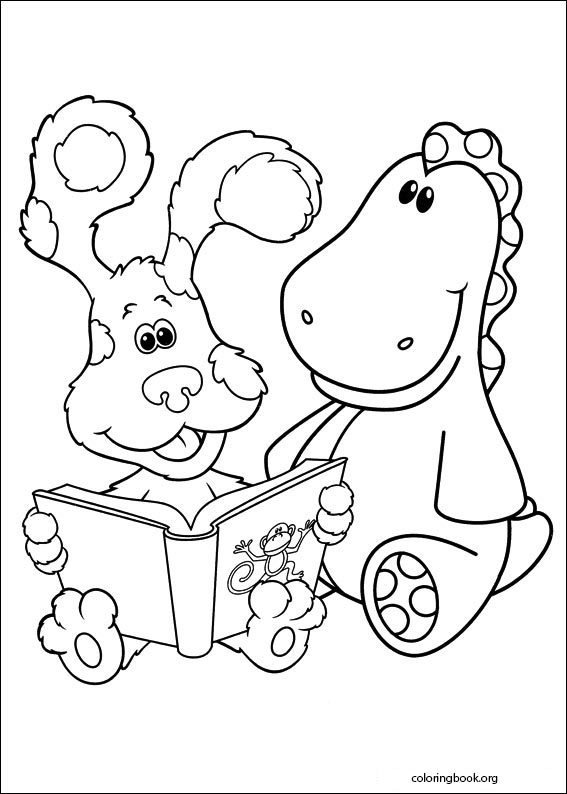 Blue's Clues coloring page (001)