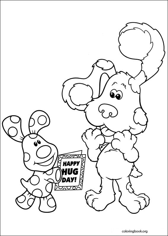 Blue's Clues coloring page (005)