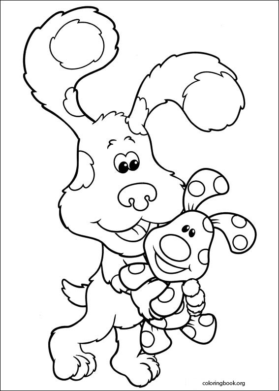 Blue's Clues coloring page (008)