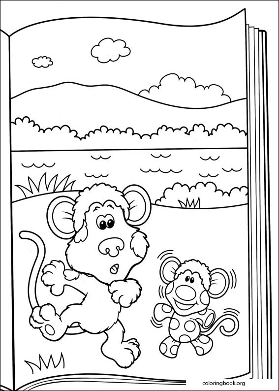 Blue's Clues coloring page (014)