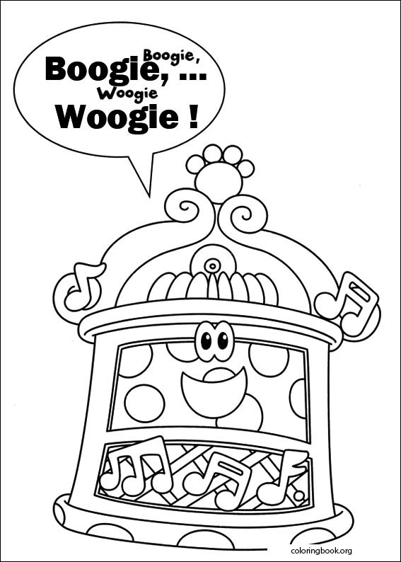 Blue's Clues coloring page (016)