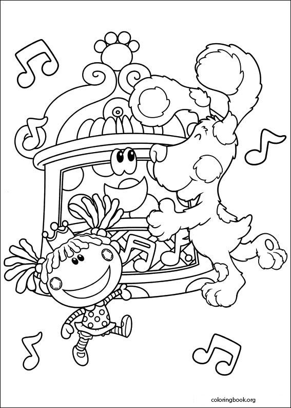 Blue's Clues coloring page (017)