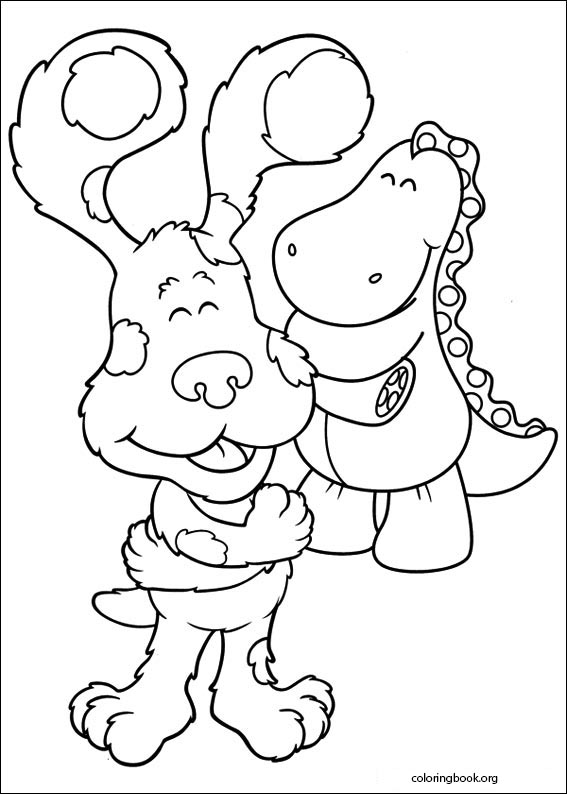 Blue's Clues coloring page (021)