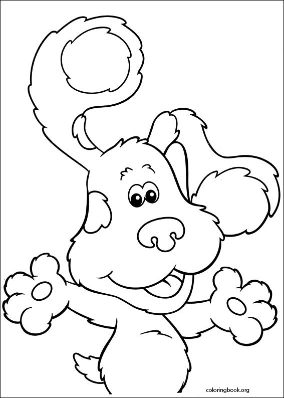 Blue's Clues coloring page (023)