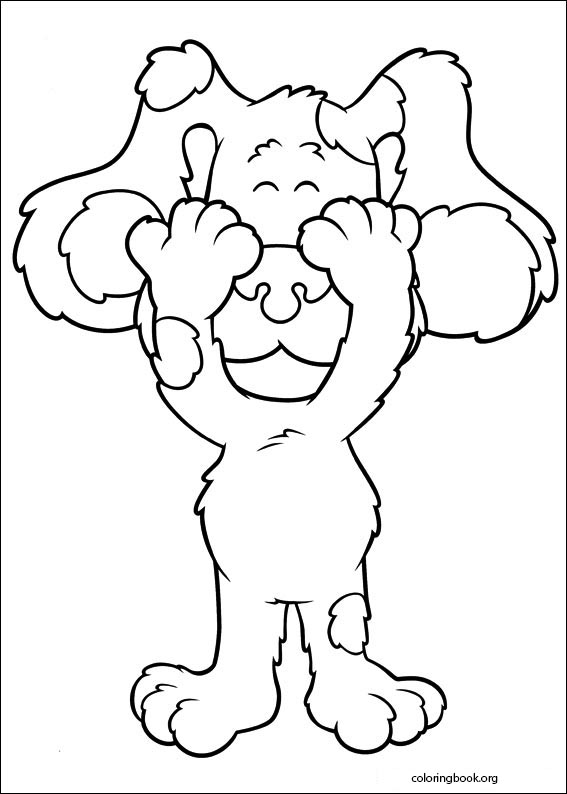 Blue's Clues coloring page (029)