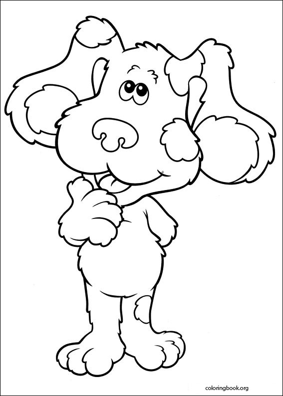 Blue's Clues coloring page (034)