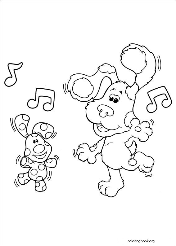 Blue's Clues coloring page (036)