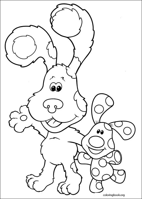 Blue's Clues coloring page (044)