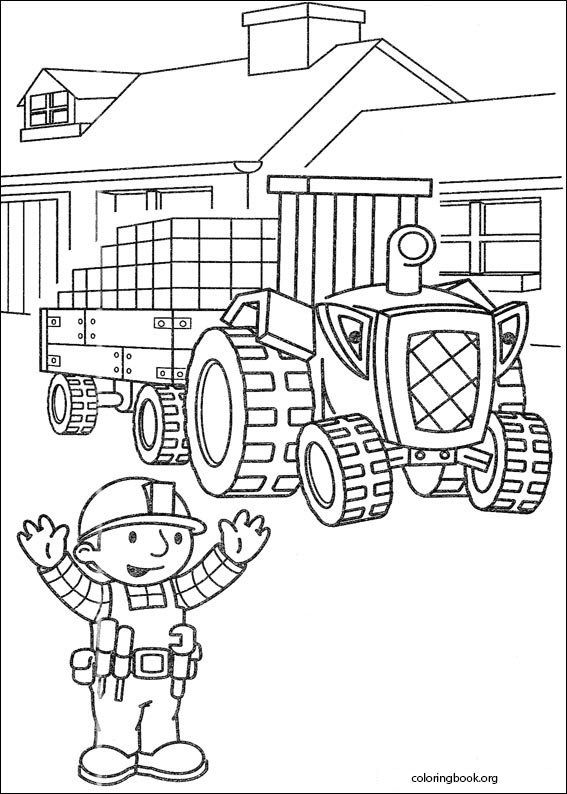 Bob The Builder coloring page (022)