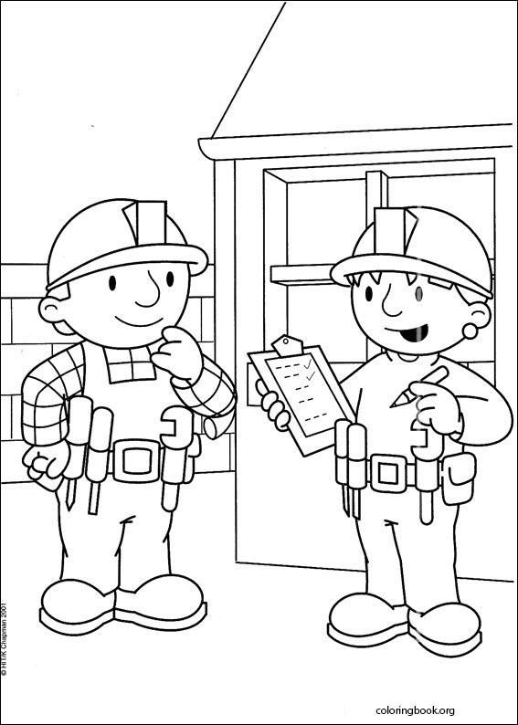 Bob The Builder coloring page (023)