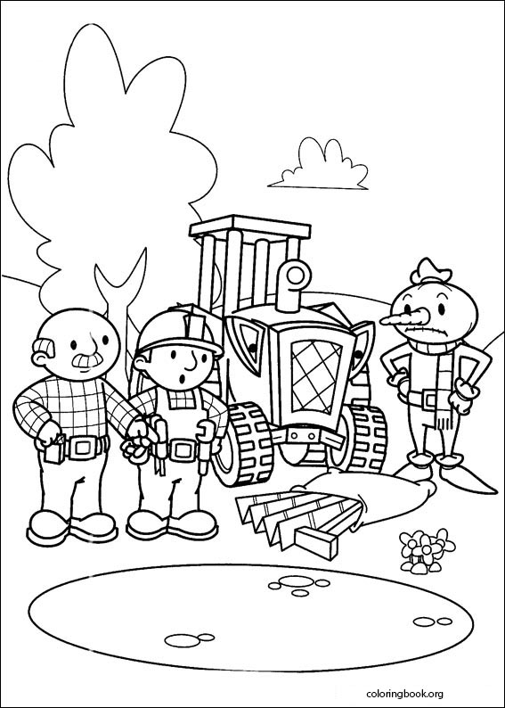 Bob The Builder coloring page (026)