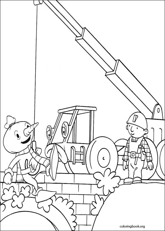 Bob The Builder coloring page (046)