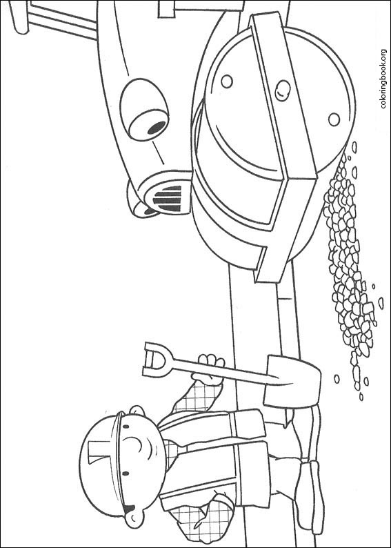 Bob The Builder coloring page (074)