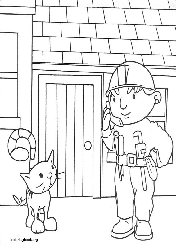 Bob The Builder coloring page (085)