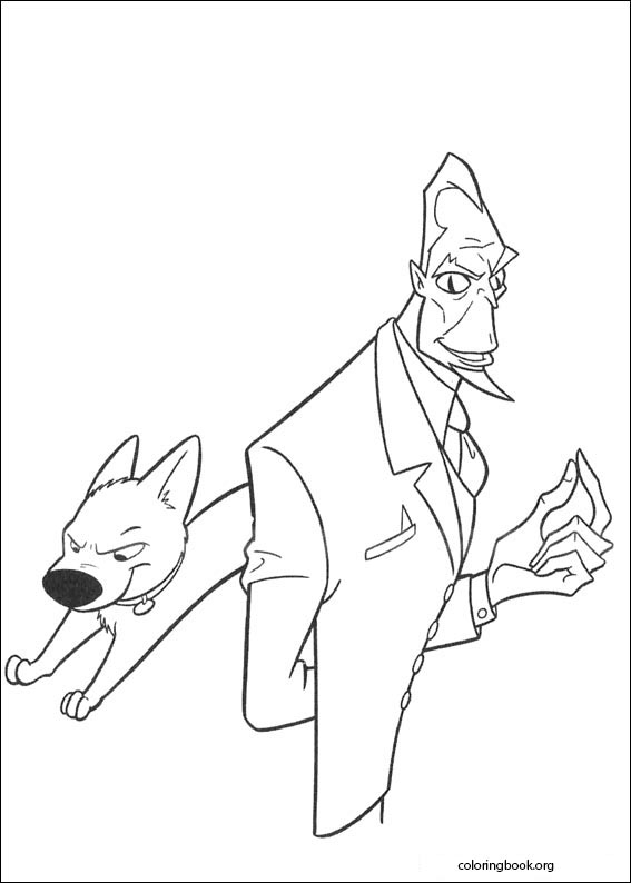 Bolt coloring page (001)