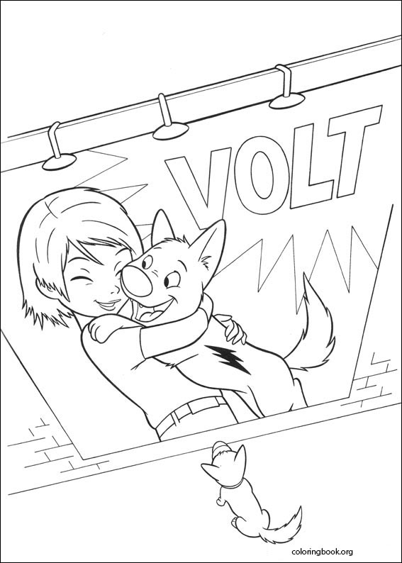Bolt coloring page (011)