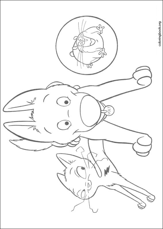 Bolt coloring page (020)