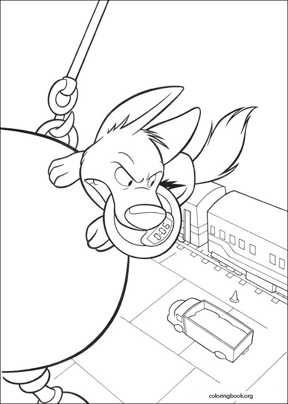 Bolt coloring page (036)