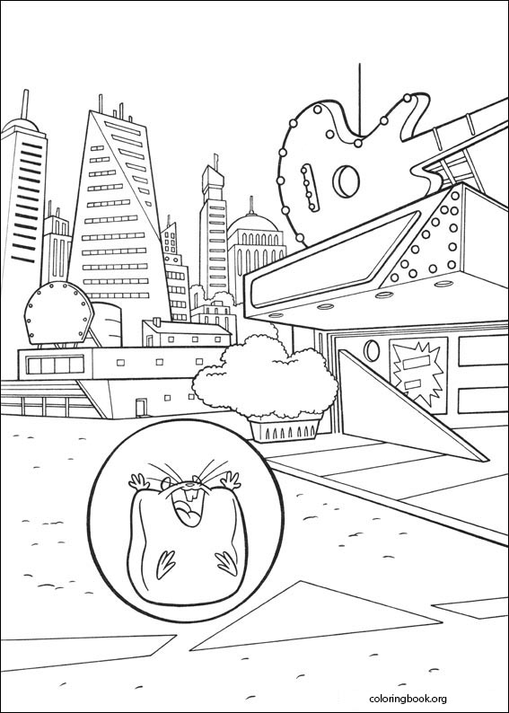 Bolt coloring page (044)