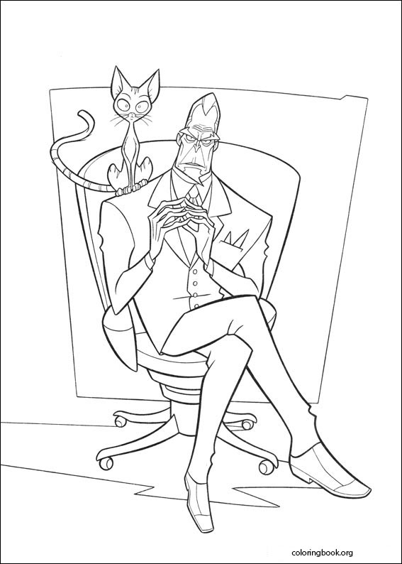 Bolt coloring page (045)