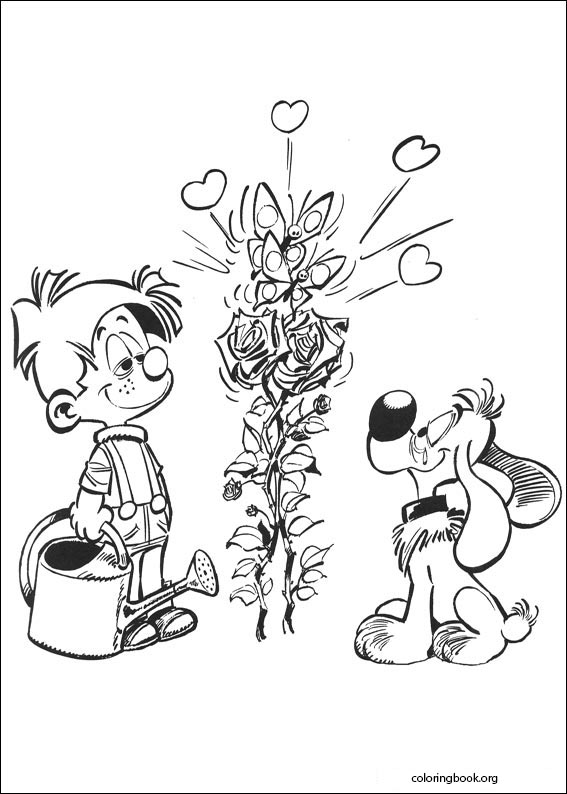 Boule & Bill coloring page (009)