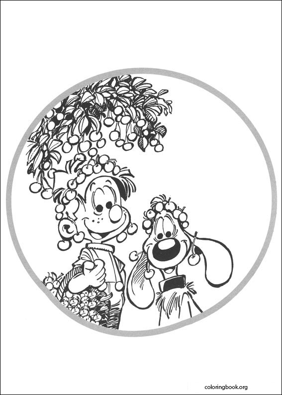 Boule & Bill coloring page (010)