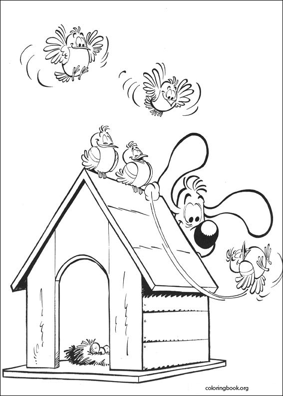 Boule & Bill coloring page (015)