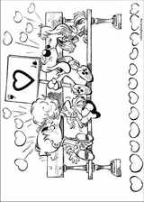 Boule & Bill coloring page (014)