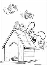 Boule & Bill coloring page (015)