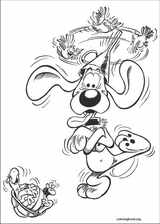Boule & Bill coloring page (016)