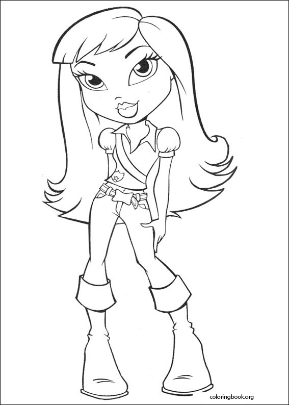 Bratz coloring page (003)